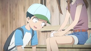 Girl blushes more than anything