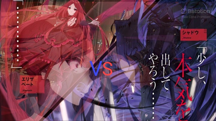 SHADOW VS ELISABETH                   (FIGHT SCENE)           ROYALTI X SAMELESS