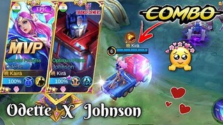 ODETTE X JOHN BEST COMBO FOR RANKING UP😳🌸❤️Road to Mythic Ep: 3🌸