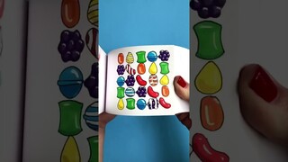 Candy Crush Flipbook! #candycrushpartner #flipbook #oddlysatisfying #shorts