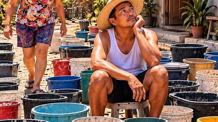 Ang paghahanda ni Bong sa darating na El Niño. 😂🪣☀️#ElNino #PinoyComedy #PinoyHumor #fyp