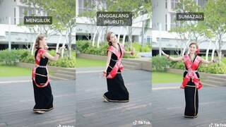 Bella Astillah menarikan pelbagai tarian Sabah | Comel😍