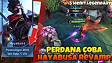 Perdana Stenly Coba HAYABUSA REVAMP ! OP cuyy ! - Mobile Legends