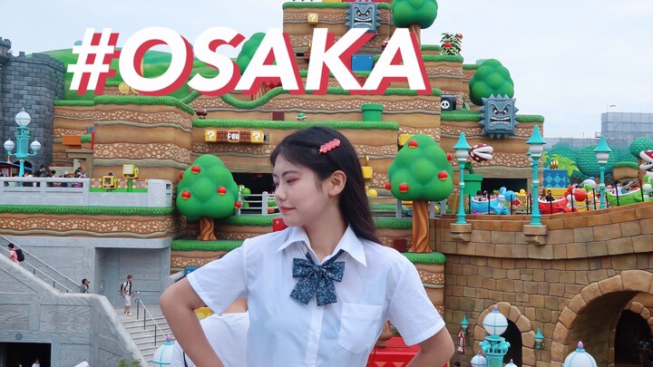 Du lịch Nhật Bản VLOG | Osaka | Universal Studios USJ | Nintendo Dotonbori |