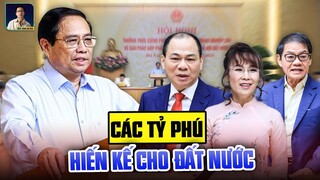 HỘI NGHỊ DIÊN HỒNG VỀ KINH TẾ: KHI NHỮNG TỶ PHÚ HIẾN KẾ ĐỂ GIÚP VIỆT NAM HOÁ RỒNG