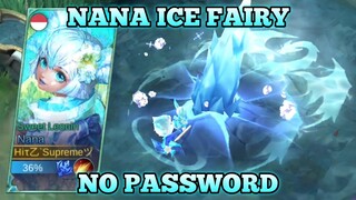 Script Skin Nana Custom Ice Fairy Full Effects | No Password - Mobile Legends