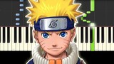 The Raising Fighting Spirit / Theme / Naruto / Piano Tutorial