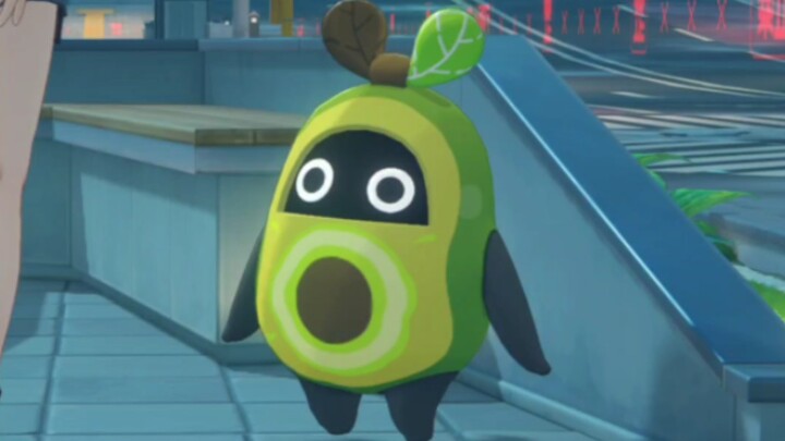Cute dialect Bangbu with shrunken hair