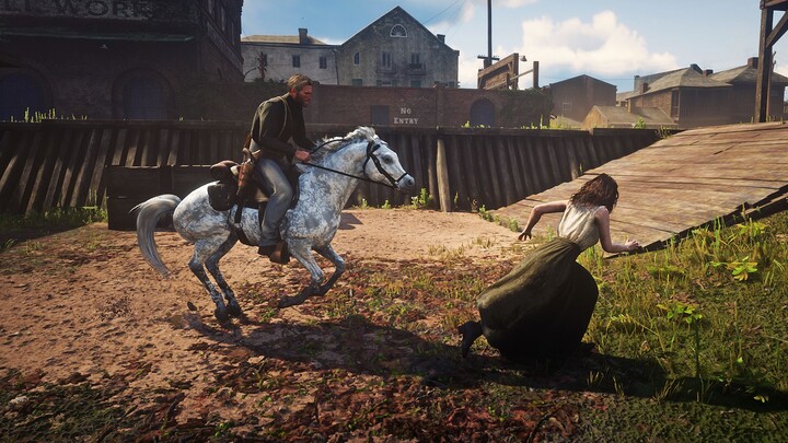 [Red Dead Redemption 2] How do you take down Mrs. Downs, who’s framing innocent people?