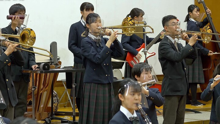 "Demon Slayer: Mugen Train" theme song "Flame" Osaka Torigei High School Wind Orchestra Club