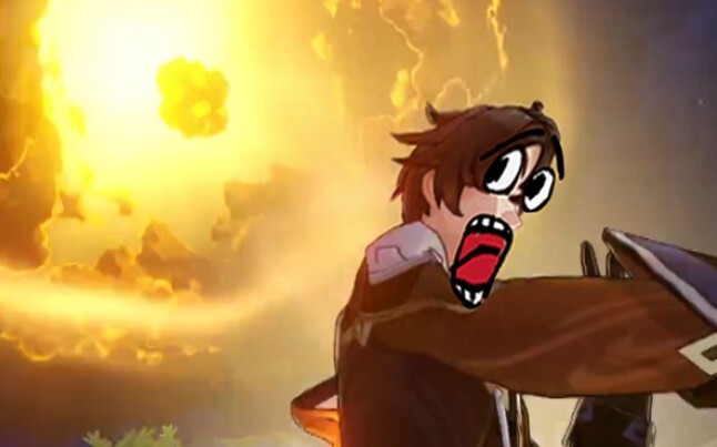 ทุกครั้งที่ใช้สกิลใหญ่ก็มักจะทับจงหลีของตัวเองเสมอ