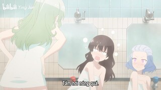 Tắm hơi nóng quá nhỉ | Khoảnh khắc Anime