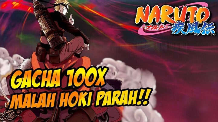 GACHA 100x SCROLL LAGI DEMI NINJA MYTHIC IDAMAN! BANJIR DUPLIKAT 🔥🔥🔥 - NINJA ENDLESS FIGHT