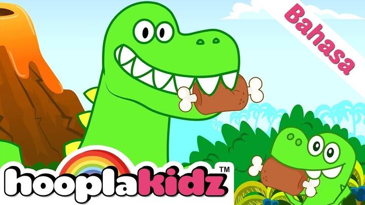 Lagu Dinosaur (Dinosaur Song) Lagu Anak Anak HooplaKidz