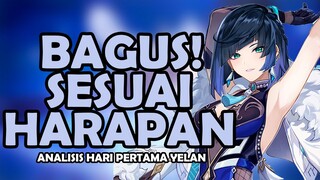 BAGUS SIH TAPI APA WAJIB PUNYA? Analisis Hari Pertama Yelan! | Genshin Impact Indonesia