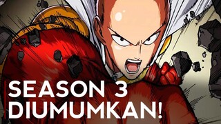 Tanggal Rilis One Punch Man Season 3 DIUMUMKAN 5 JULY!