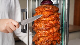 Huge skewers, roll yourself to death!!
