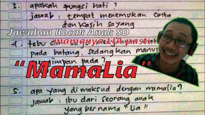 JAWABAN LUCU ANAK SD | BIKIN GURU EMOSI | ANAK JAMAN NOW 😂😂
