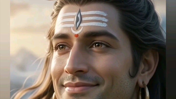 我们印度教徒心中宁静而美丽的神——湿婆神。❤️ god shivaa