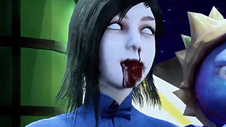 The slit-mouthed sister wants to arrest someone