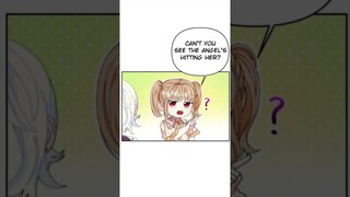 Can't you see Angel is bullying the devil | #manhua #manhwa #cute #webtoon #manga #weebtoon #fyp