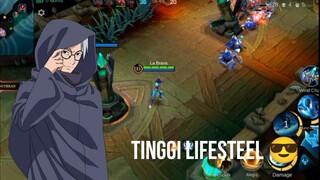 MM PALING SAFETY + LIFESTEEL TINGGI BUAT TAHAN WAR LAMA
