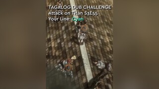 "Desisyon ko 'to" TagalogDubChallenge fyp foryourpage AttackOnTitan leviackerman erenjaeger