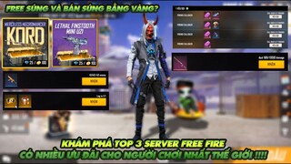 Free Fire| Khám phá Top 3 server Free Fire có nhiều sự kiện ưu đãi nhất thế giới - Quá tuyệt vời