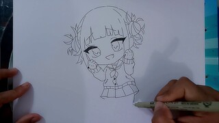 CARA MENGGAMBAR ANIME CHIBI