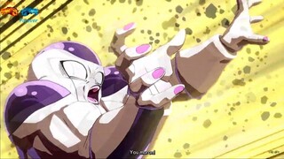 Dragon ball fighterz, Goku SSJ vs Frieza, dbfz, Dramatic finish, English, Full HD