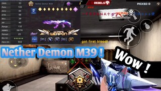 Crisis Action : Review Weapon Nether Demon M39