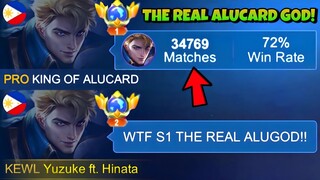 I FINALLY MET REAL ALUCARD KING OF ALL!! 👑 (34K TOTAL MATCHES! 😱) - NOT CLICKBAIT | HE INVITE ME 1v1