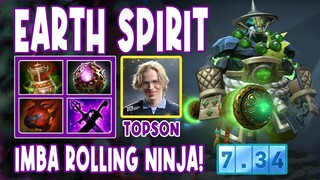 Topson Earth Spirit Midlane Highlights 25 KILLS | IMBA ROLLING NINJA! | Trend Expo TV