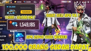 APLIKASI PENGHASIL DIAMOND FREE FIRE TERCEPAT 2048 CUBE WINNER TERBARU - FREE FIRE