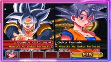Gogeta GT SSJ 4 Ultra Instinc VS Goku Female Ultra Instinc - DB Mod Android Gameplay