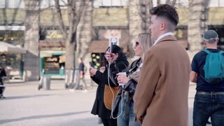 Lagu "Lanting Xu" di jalanan Milan: Jay Chou + Erhu gaya Cina