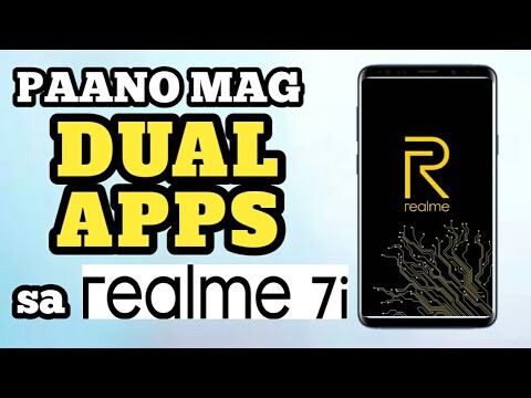 PAANO MAG DUAL APPS SA REALME 7i