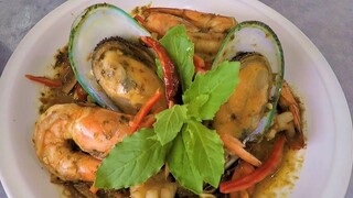 ผัดขี้เมาทะเล ที่ทำง่ายที่สุดในสามโลก #บ้านเราสตอรี่