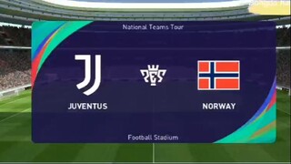 Pes 2021 Mobile - Juventus Vùi Dập Norway #1 - Bongda haynhat