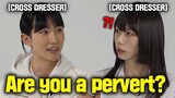 Crossdressing Asking Rude Questions To Each Other