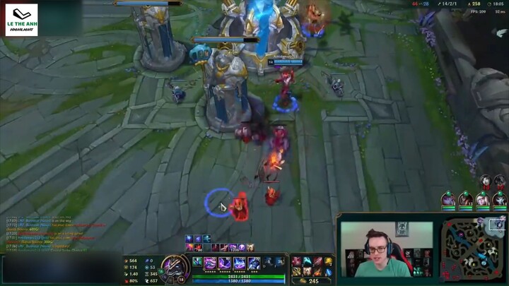 Tụi bây đánh lạc hướng tao nhiều quá  #leaugeoflegends #lol #highlight #Theanhhighlight