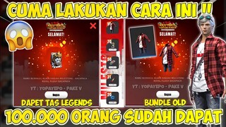 BURUAN !! CARA DAPAT BUNDLE OLD YOUNGSTER DI EVENT MAJU TERUS PANTANG MUNDUR - FREE FIRE