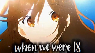 AMV typography | horimiya | 18