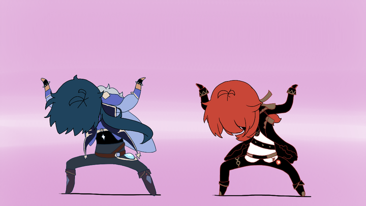 [Genshin Impact] Fan-made Animation Of Kaeya And Diluc