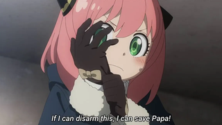 ตัวแทน Anya ในการดำเนินการ Spy x Family ตอนที่ 14