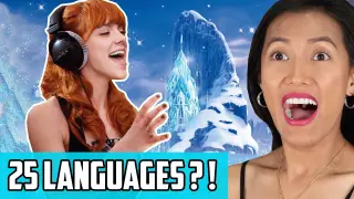 Frozen Hit Song Let It Go In Multi-Language Reaction | Sung In 25 Languages!