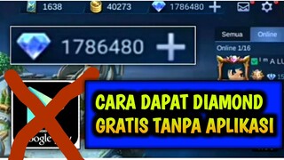 KODE RAHASIA!!! | TRIK DAPATKAN DIAMOND GRATIS TANPA APLIKASI MOBILE LEGEND