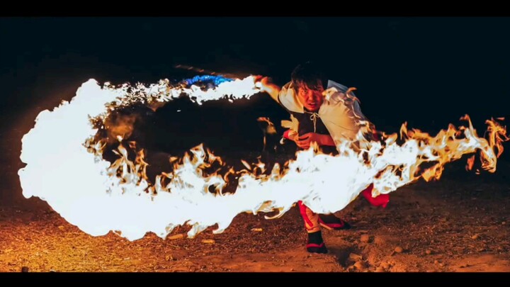 Taiwanese brother makes his own sun-knife to realize the breath of flame