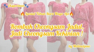 Rombak Cheongsam Jadul Jadi 4 Model Cheongsam Kekinian ! | by Mellmelpaw