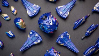 ไอรอนแมน รุ่น Mark49 ชุดเกราะกู้ภัยของปีเปอร์ ดีวิด ภาพยนตร์มาร์เวล อเวนเจอร์ส: เผด็จศึก โมเดลสร้างค